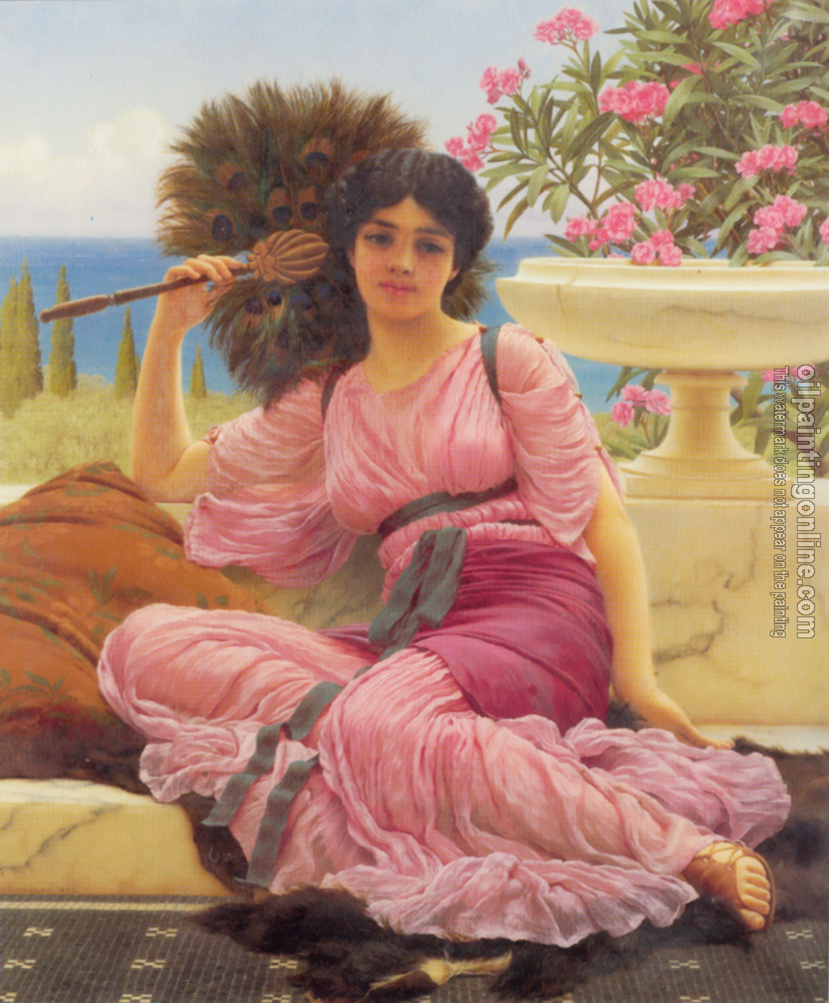 Godward, John William - Flabellifera